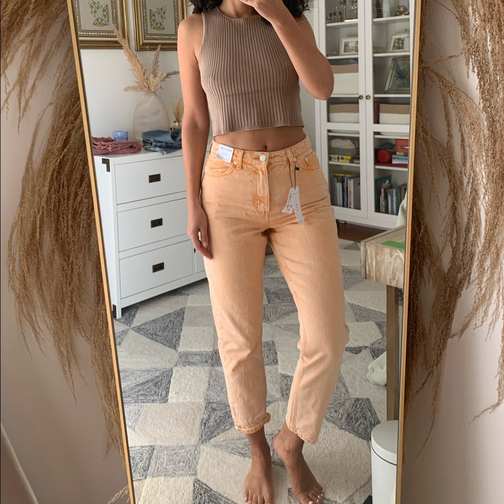 Topshop mom jeans